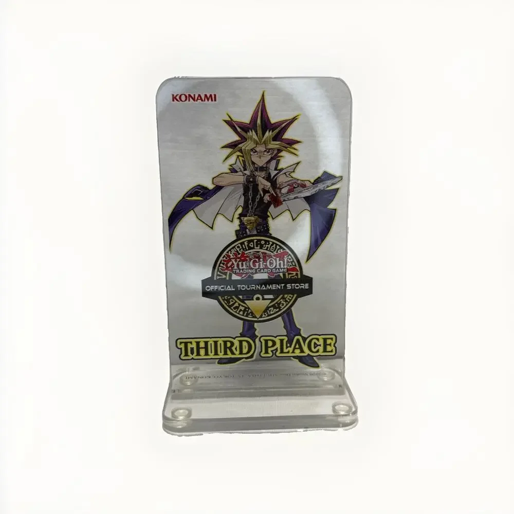 2020 Yugioh OTS Tournament Acrylic Trophy Third Place Featuring Yami Yugi